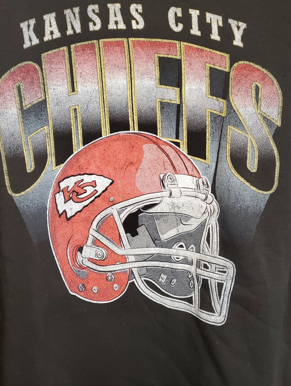 377. NWT - NFL Kansas City Chiefs Crewneck Graphic Sweatshirt - Picture 2 of 8